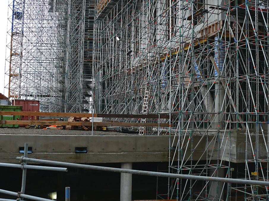 沈阳脚手架租赁的盘扣式脚手架有哪些特点呢，一起来了解下吧!